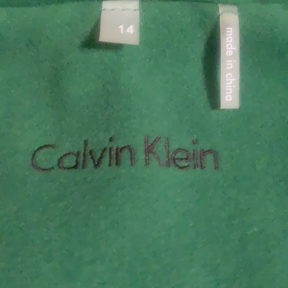Calvin Klein Green Pea Coat 🍀🍀☘️ - Picture 7 of 16